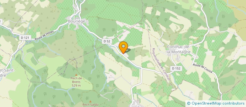 localisation de l'entreprise SCI LA SAUZEDE  LA SERPENT