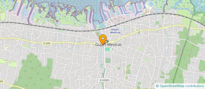 localisation de l'entreprise SCI LA SAVANE  GUJAN-MESTRAS