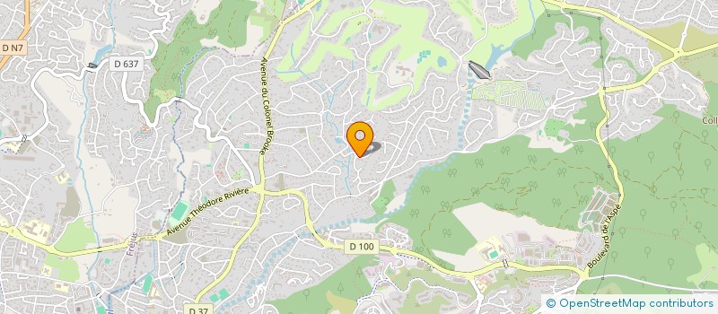 localisation de l'entreprise SCI LA SAVARIAIS  SAINT-RAPHAEL