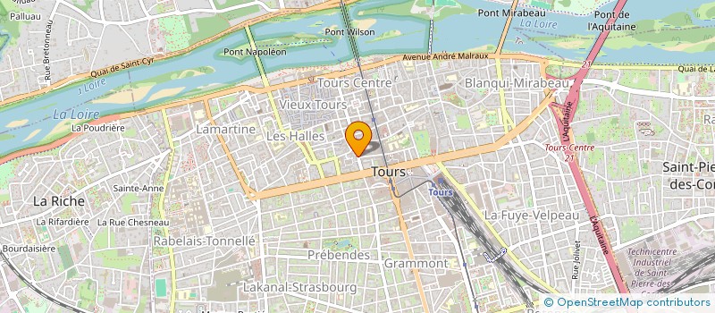 localisation de l'entreprise SCI LA SCELLERIE  TOURS