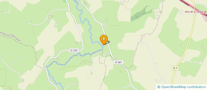 localisation de l'entreprise SCI LA SCIERIE  SAINTE-SUZANNE-ET-CHAMMES