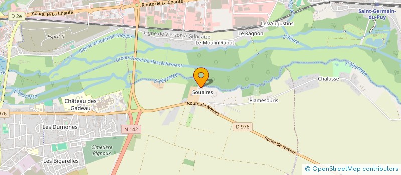 localisation de l'entreprise SCI LA SCIERIE  BOURGES