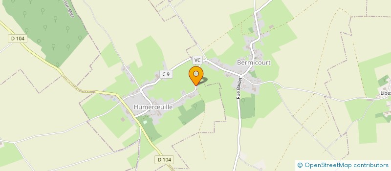 localisation de l'entreprise SCI LA SCIERIE  HUMERUILLE