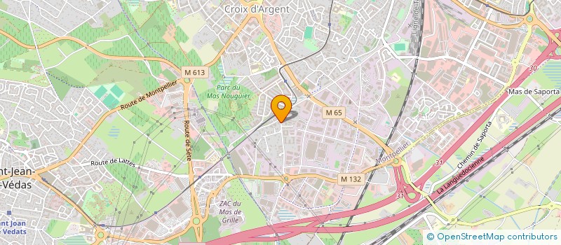 localisation de l'entreprise SCI LA SEGHIA à MONTPELLIER