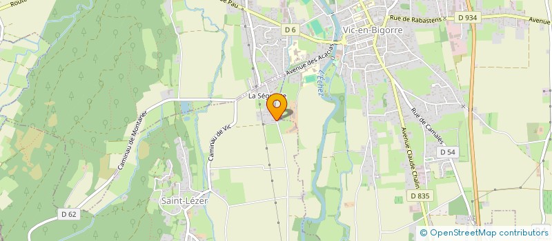 localisation de l'entreprise SCI LA SEGUETTE  SAINT-LEZER