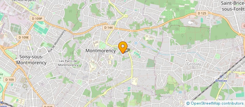 localisation de l'entreprise SCI LA SEIGLAT à MONTMORENCY