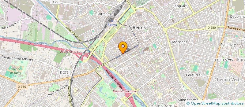 localisation de l'entreprise SCI LA SELVE  REIMS