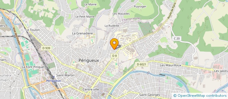 localisation de l'entreprise SCI LA SENLISIENNE à PERIGUEUX