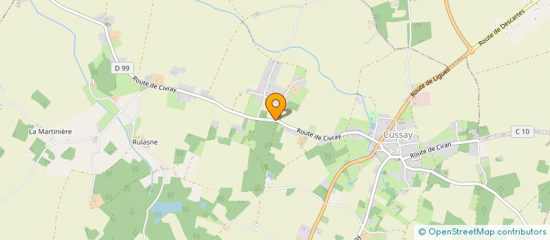 localisation de l'entreprise SCI LA SERCLERE  CUSSAY