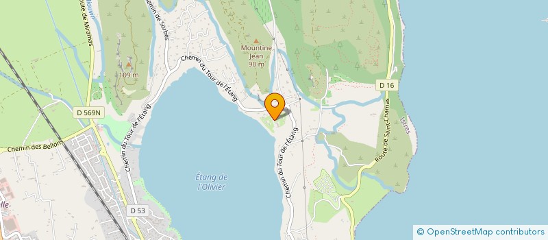 localisation de l'entreprise SCI LA SERIEUSE  ISTRES