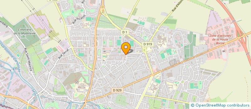 localisation de l'entreprise SCI LA SERRATIA à AMIENS