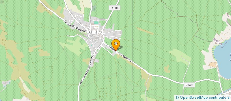 localisation de l'entreprise SCI LA SERRE BASSE  AZILLE