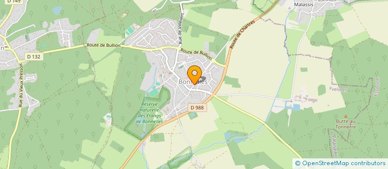 localisation de l'entreprise SCI LA SERRURERIE  BONNELLES