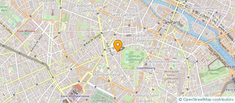 localisation de l'entreprise SCI LA SETOISE  PARIS