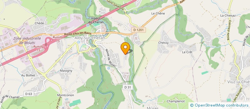 localisation de l'entreprise SCI LA SEULETTE  ALBY-SUR-CHERAN