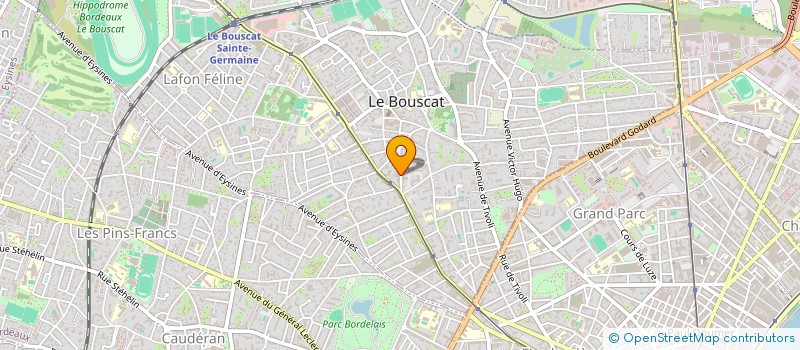 localisation de l'entreprise SCI LA SEVILLANE à LE BOUSCAT