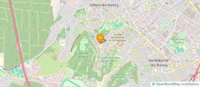localisation de l'entreprise SCI LA SFAC à VILLERS-LES-NANCY