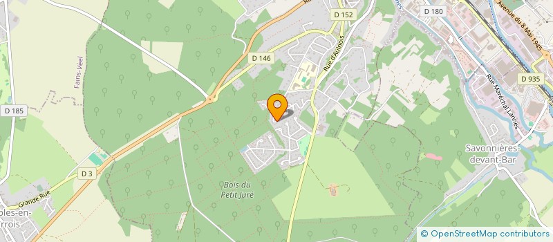 localisation de l'entreprise SCI LA SIAMOISE à BAR-LE-DUC