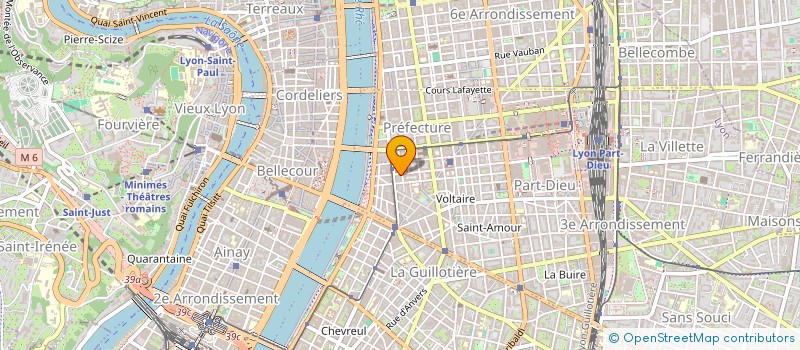 localisation de l'entreprise SCI LA SICILE  LYON