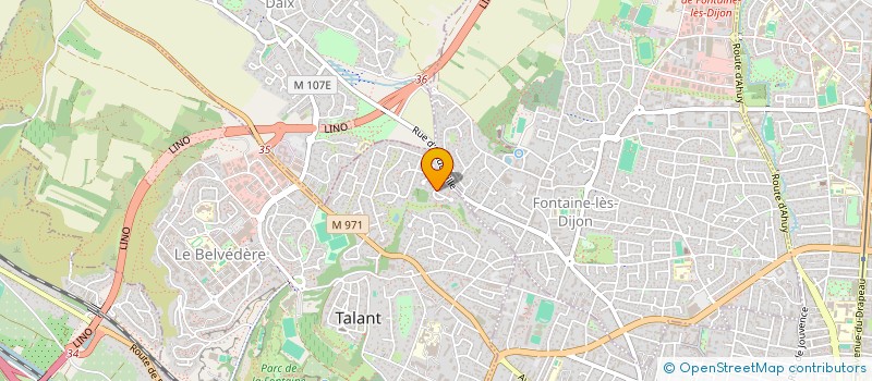 localisation de l'entreprise SCI LA SIGOISE  TALANT