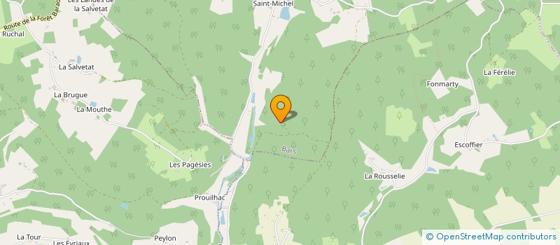 localisation de l'entreprise SCI LA SIGUENIE  BARS