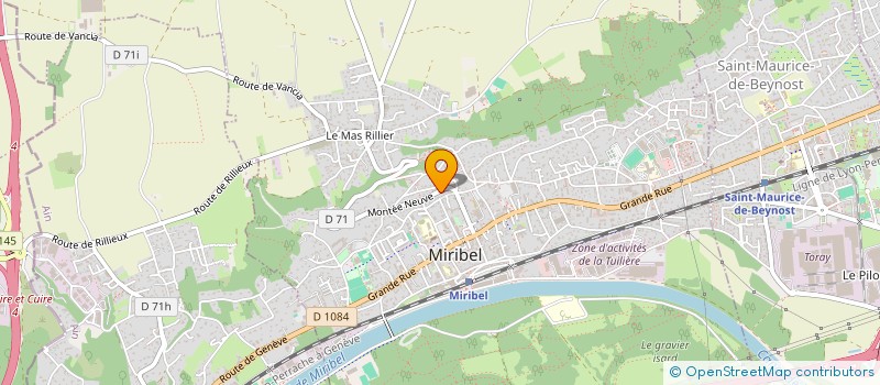 localisation de l'entreprise SCI LA SIGUENIE  NEYRON