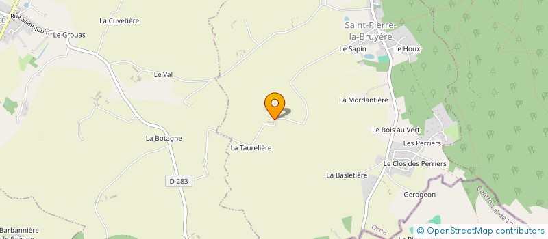 localisation de l'entreprise SCI LA SIMONIERE à VAL-AU-PERCHE