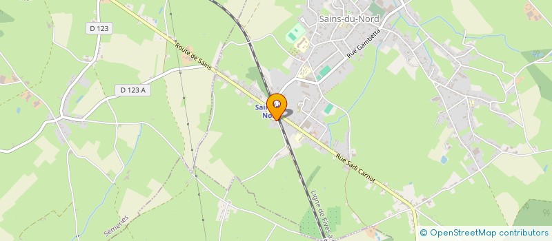 localisation de l'entreprise SCI LA SIPROLA  RAINSARS