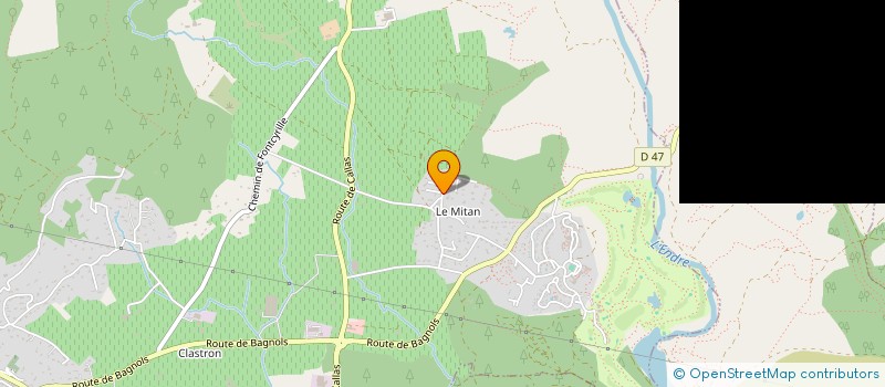 localisation de l'entreprise SCI LA SIRENE  LA MOTTE