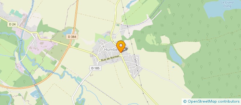 localisation de l'entreprise SCI LA SITTELLE à HUMBECOURT