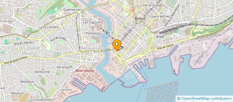 localisation de l'entreprise SCI LA SKEP  BREST