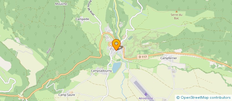 localisation de l'entreprise SCI LA SOLDANELLA  PUIVERT