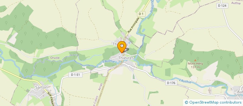 localisation de l'entreprise SCI LA SOLIDAIRE  THIEVRES