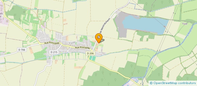 localisation de l'entreprise SCI LA SOLUTION  VALFF