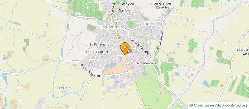 localisation de l'entreprise SCI LA SOME  MAUGES-SUR-LOIRE