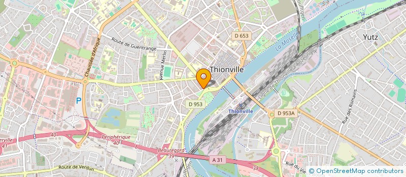 localisation de l'entreprise SCI LA SOMMELIERE à THIONVILLE