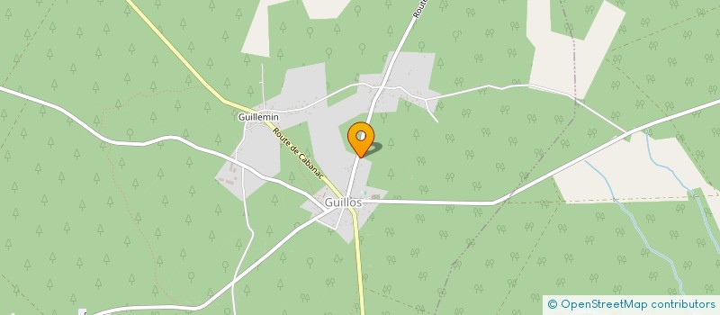 localisation de l'entreprise SCI LA SORMONNE  GUILLOS