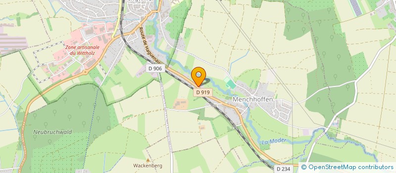 localisation de l'entreprise SCI LA SOUFFEL  SPARSBACH