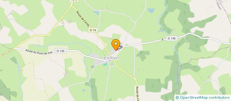 localisation de l'entreprise SCI LA SOURCE  LE VILHAIN
