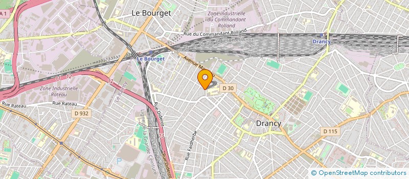 localisation de l'entreprise SCI LA SOURCE  DRANCY