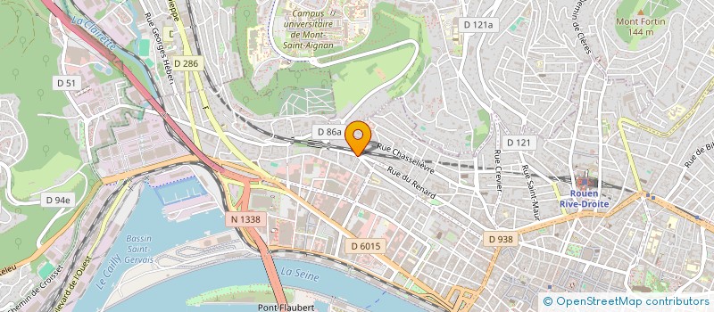 localisation de l'entreprise SCI LA SOURCE  ROUEN