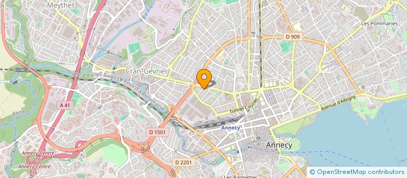 localisation de l'entreprise SCI LA SOURCE  ANNECY