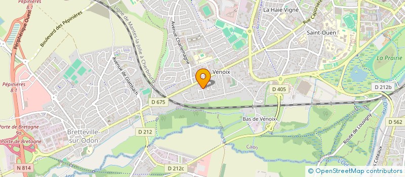 localisation de l'entreprise SCI LA SOURCE à CAEN