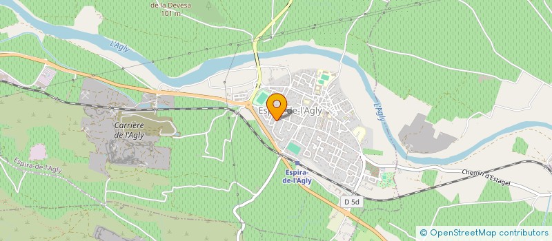localisation de l'entreprise SCI LA SOURCE à ESPIRA-DE-L'AGLY