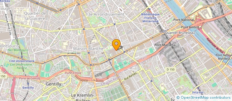 localisation de l'entreprise SCI LA SOURCE  PARIS