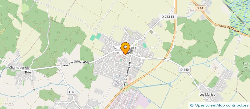 localisation de l'entreprise SCI LA SOURCE  SAINT-SULPICE-DE-ROYAN