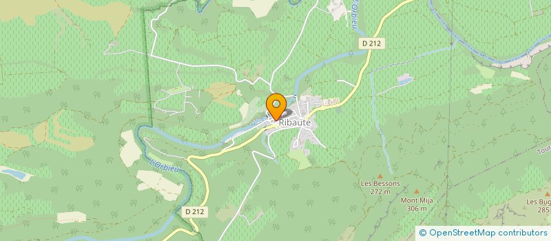 localisation de l'entreprise SCI LA SOURCE  LABASTIDE-EN-VAL