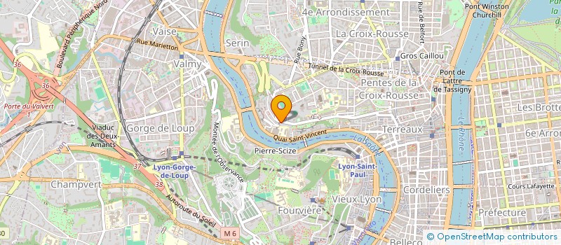 localisation de l'entreprise SCI LA SOURCE à LYON