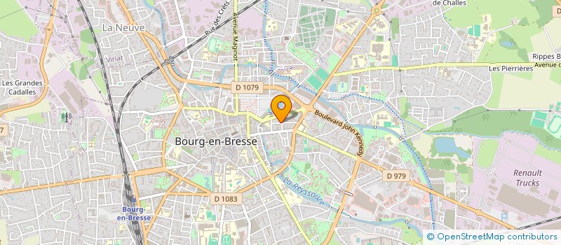 localisation de l'entreprise SCI LA SOURCE à BOURG-EN-BRESSE