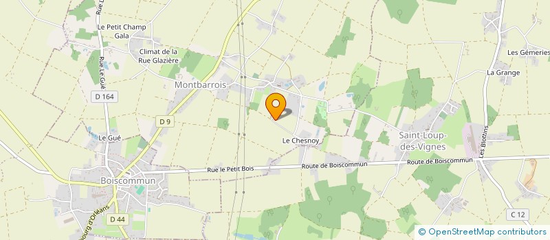 localisation de l'entreprise SCI LA SOURCE à MONTBARROIS